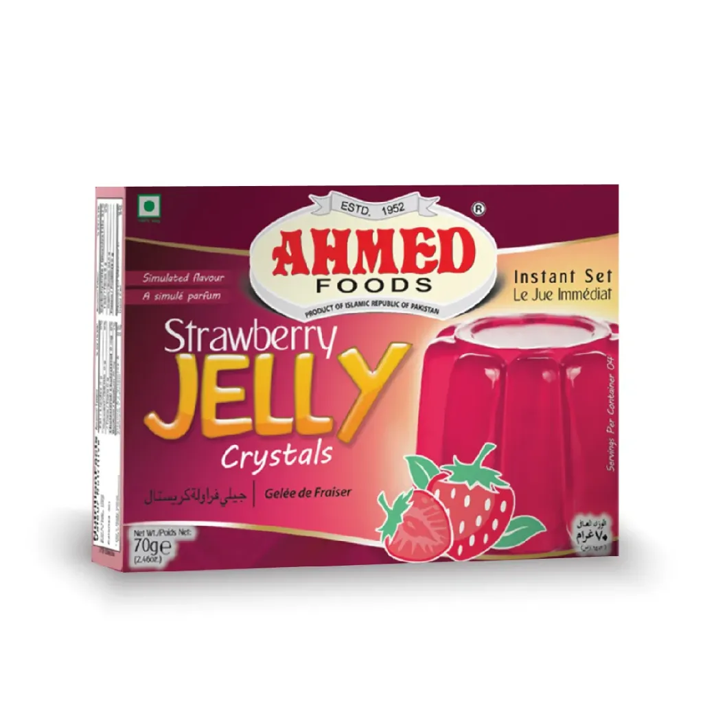 [5677] Ahmed Crystal Jelly Strawberry 70g