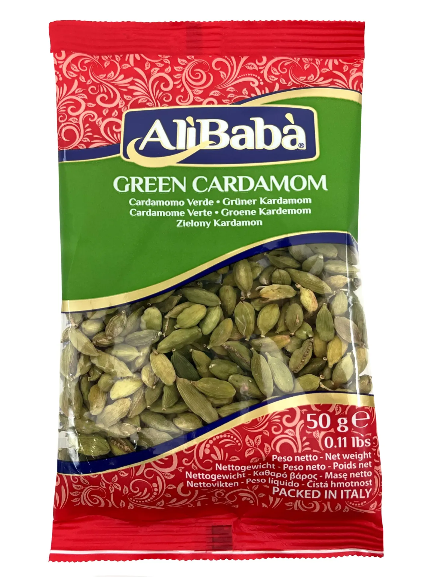 [6125] Ali Baba Green Cardamom 50g