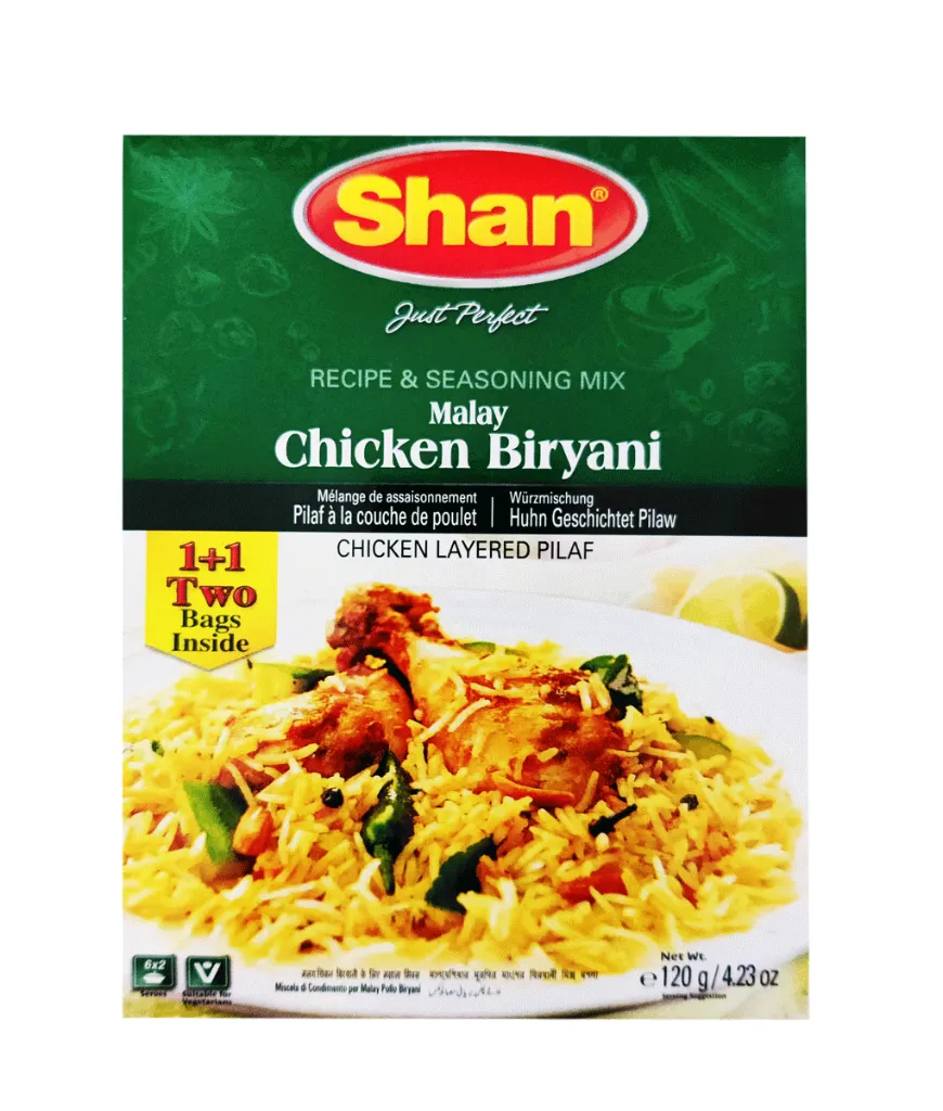 Shan Malay Chicken Biryani Masala 120g