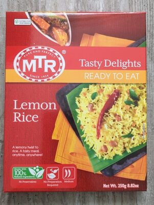 Mtr RTE Lemon Rice 250g