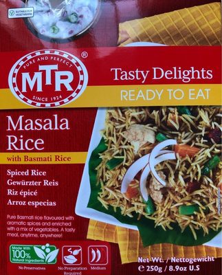 [7454] Mtr RTE Masala Rice 250g