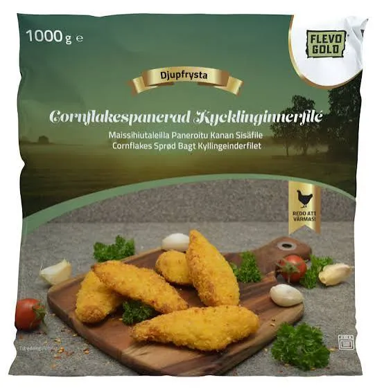 Flevogold Chicken Breaded Inners 1kg