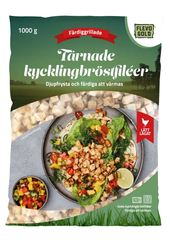 [7473] Flevogold Roasted Chicken Dices 12mm 2.5kg