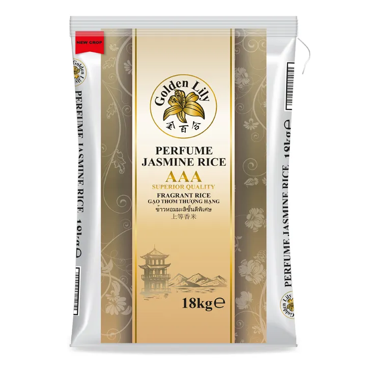 Golden Lily Jasmine Rice 18kg
