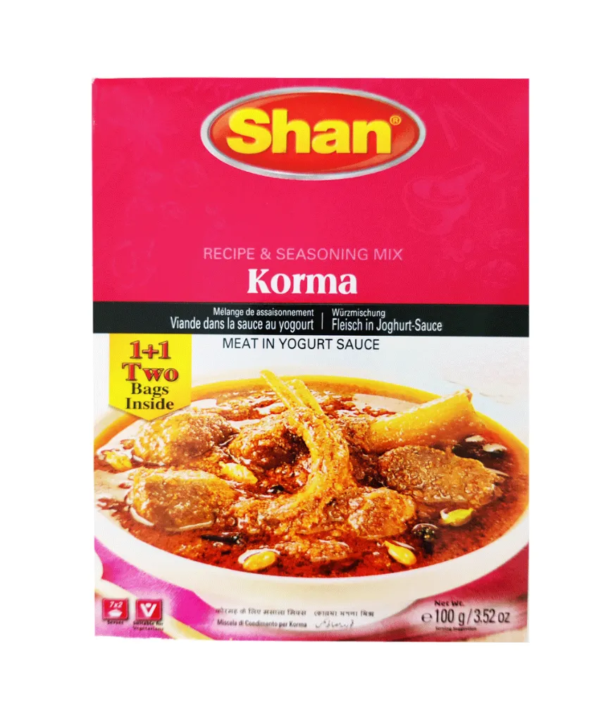 Shan Korma Curry Mix 100g