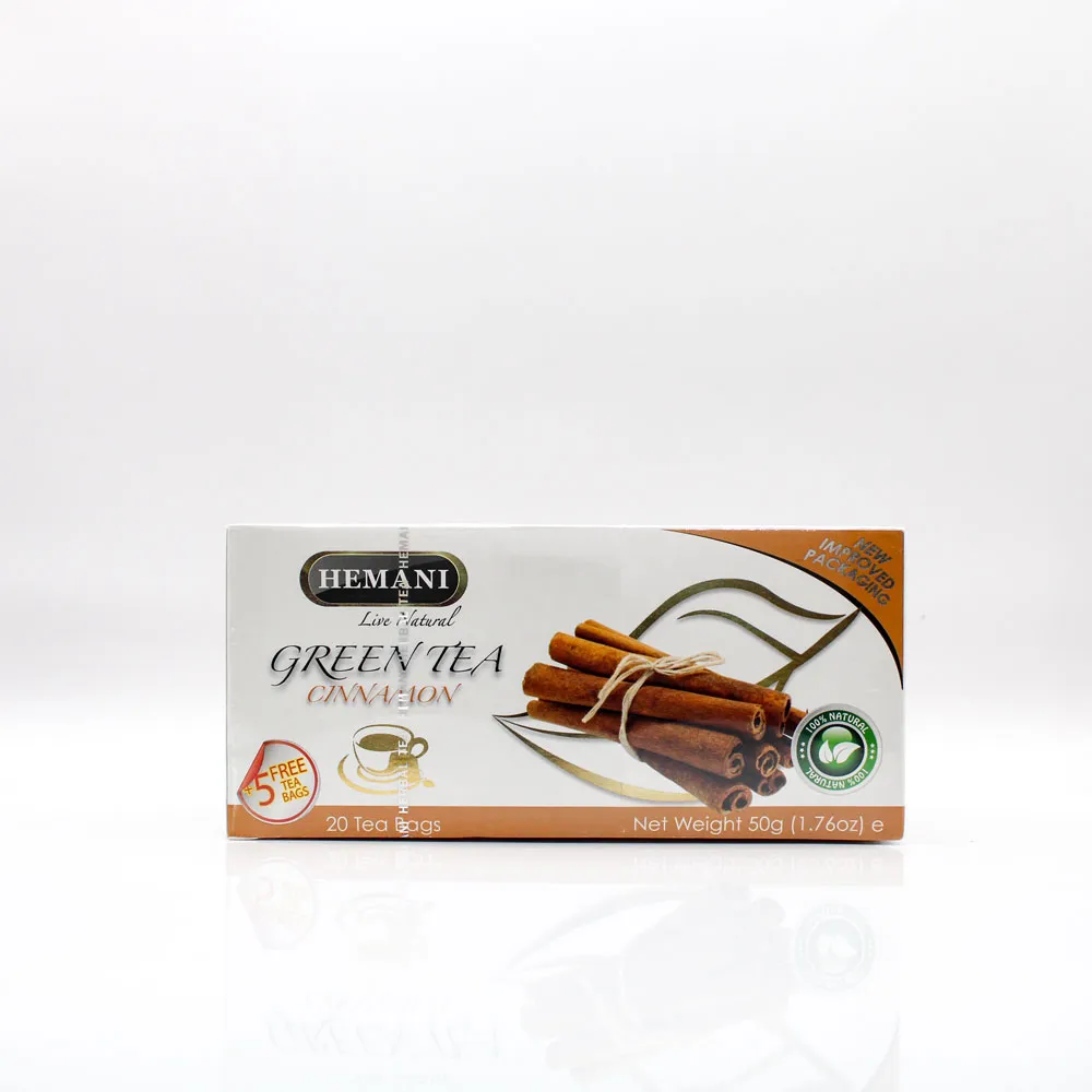 [7838] Hemani Green Tea Cinnamon