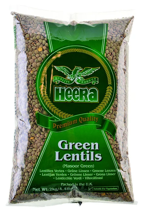 Heera Green Lentils 2kg
