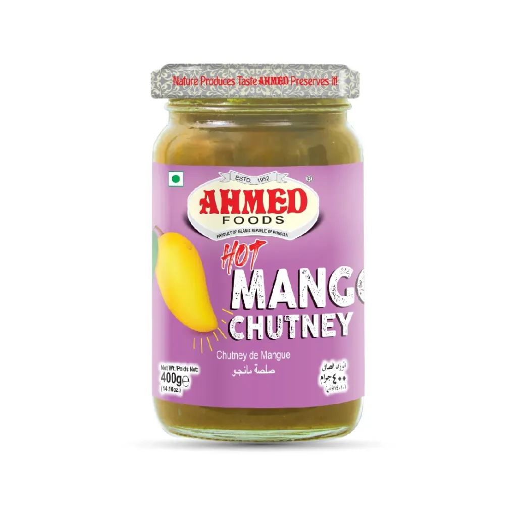 [8006] Ahmed Mango Chutney Hot 400g