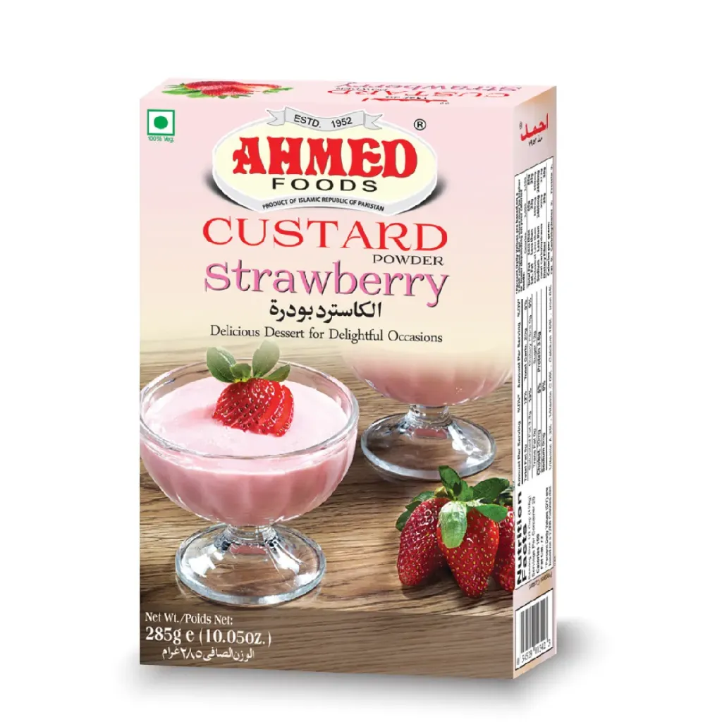 [8023] Ahmed Custard Powder Strawberry 285g