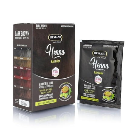 [8179] Hemani Henna Hair Colour Dark Brown 60g