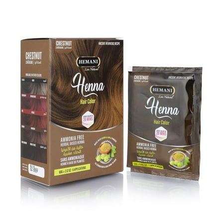 [8181] Hemani Henna Hair Colour Chestnut 60g