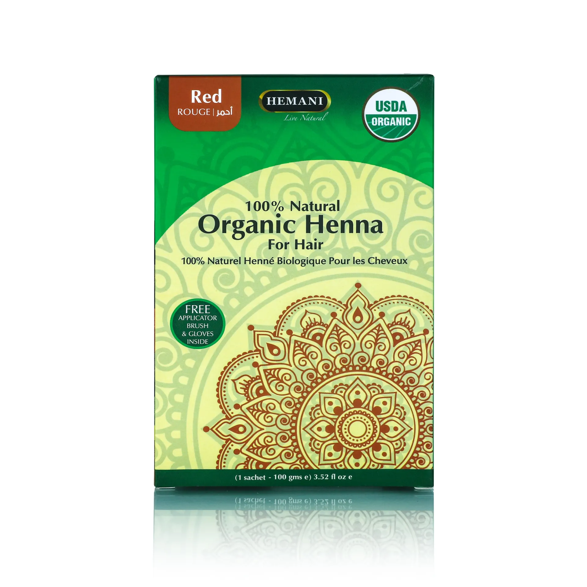Hemani Organic Henna Red 100g