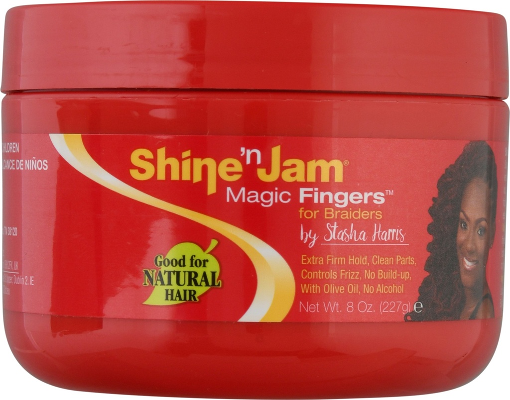 Shine n Jam-Magic Fingers Gel for Braids 8oz