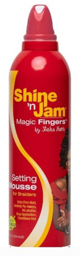 Shine n Jam-Magic Fingers Setting Mousse 12oz
