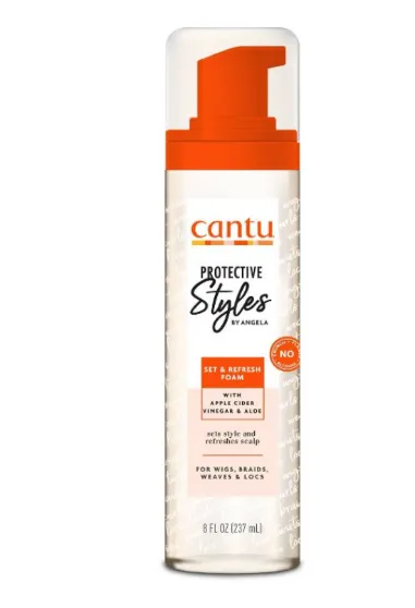 Cantu Protective Set & Refresh Foam 8 oz
