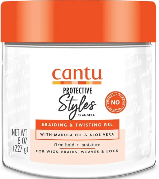 Cantu Protective Braiding & Twisting Gel 8 oz