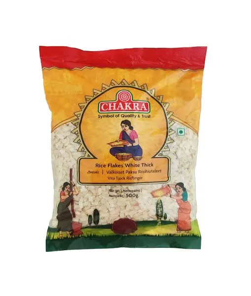 [8320] Chakra Thick Rice Flakes 500g