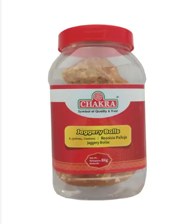 Chakra Jaggery Balls Yellow - Pet Jar 1kg