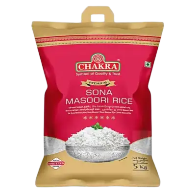 [8369] Chakra Sona Masoori Rice 5kg
