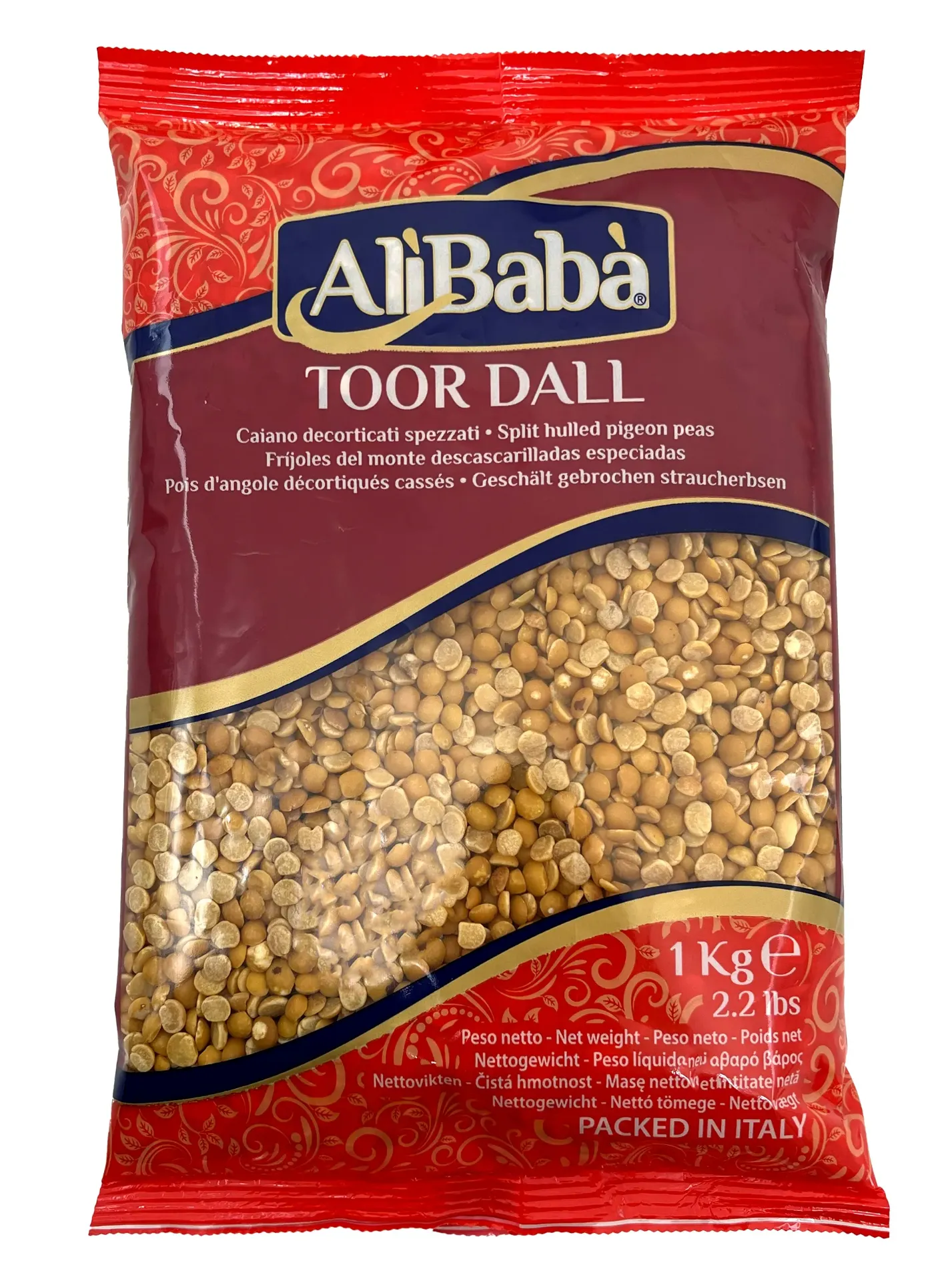 [8462] Ali Baba Toor Dall Plain 1kg