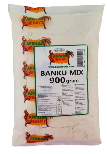 [8598] African Beauty Banku Mix 900g