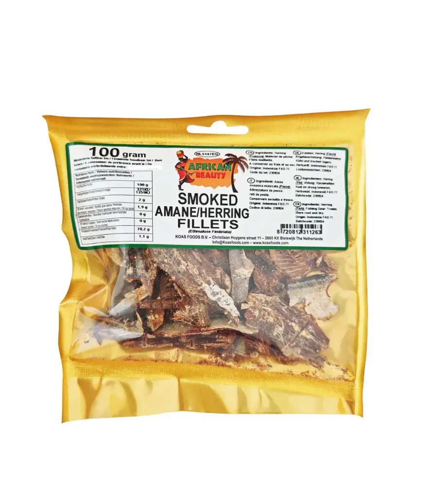 [8608] African Beauty Amane /Herring Fillets 100g
