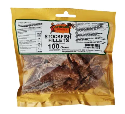 [8612] African Beauty Stockfish Fillet 100g