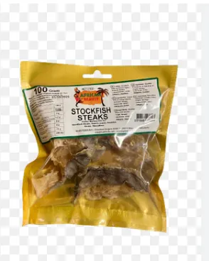 [8613] African Beauty Stockfish Cod Steaks Cut 100g