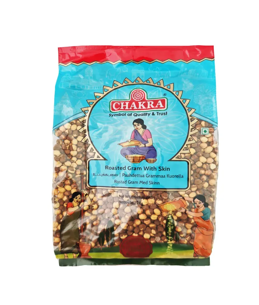 Chakra Roasted Gram with Skin 1kg