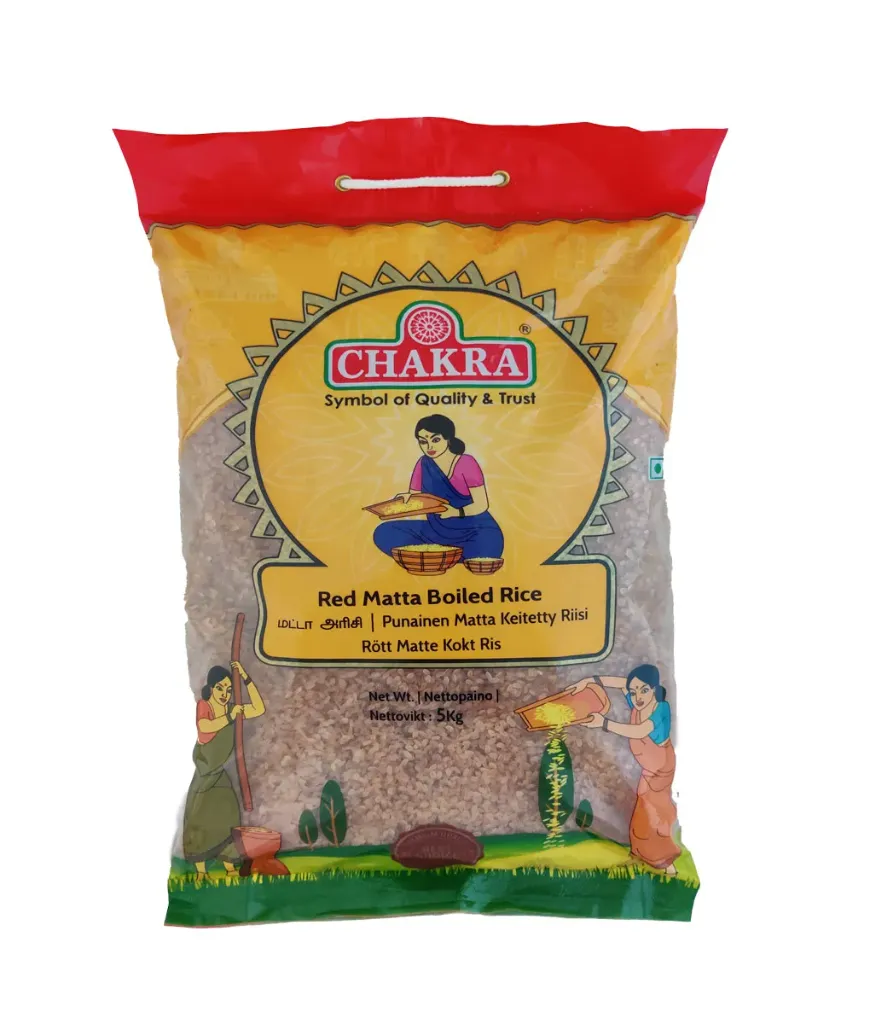 [8802] Chakra Red Parboiled Rice 5kg