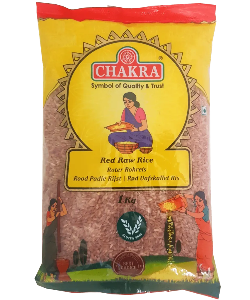 [8803] Chakra Red Raw Rice 5kg