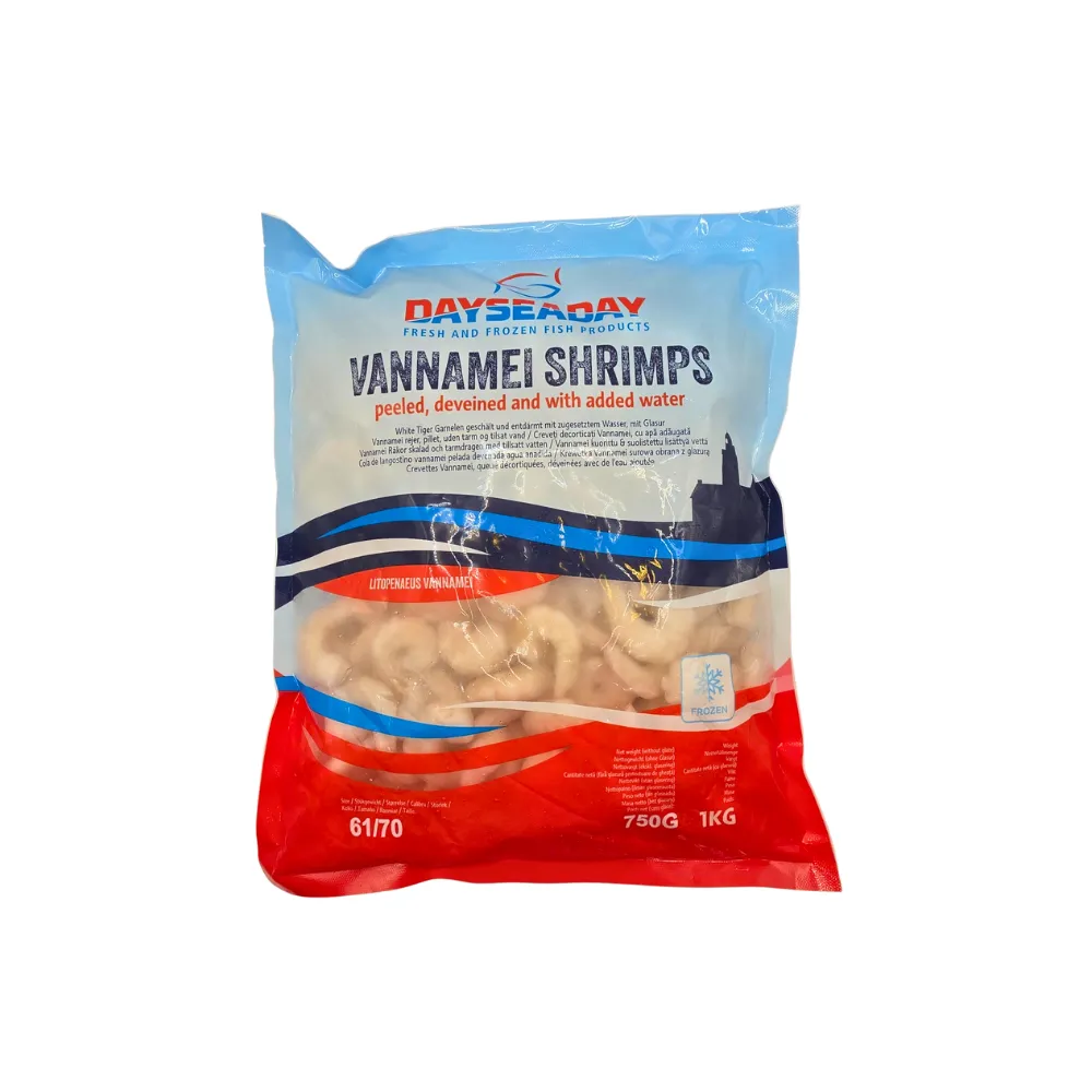 [8865] Dayseaday P&D Vannamei Shrimps 61/70 1kg 25%