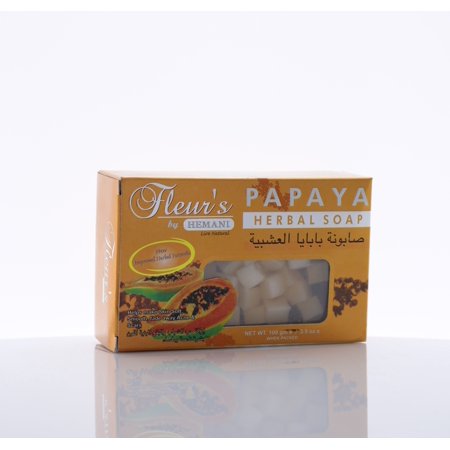 Hemani Fleurs Papaya Transparnt Soap
