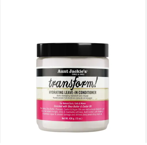 [9497] Aunt Jackie's Transform Hydrating Leave-In Conditioner 15 oz