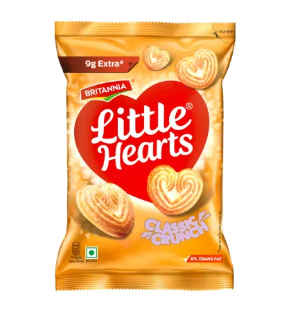 Britannia Little Hearts 75g