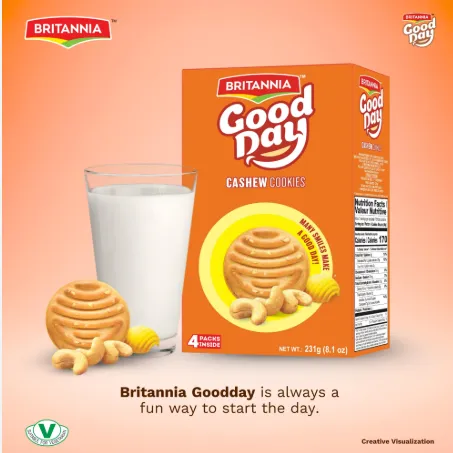 [9590] Britannia Good Day Cashew 231g