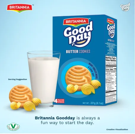 [9592] Britannia Good Day Butter 231g