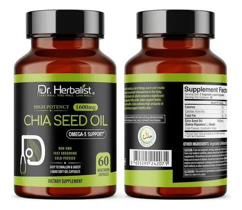 Hemani Chia Seeds Capsule 50 pcs