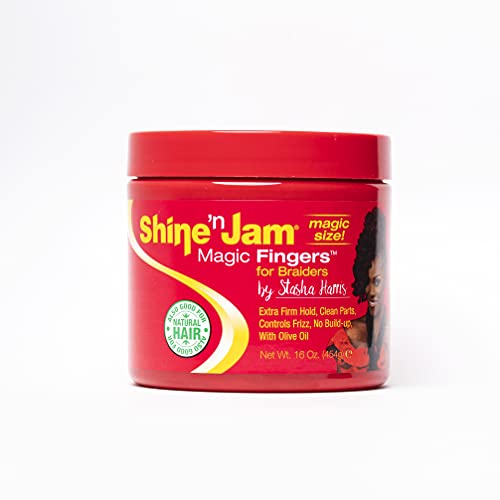 Shine-n-Jam - Magic Fingers Gel for Braids 16oz