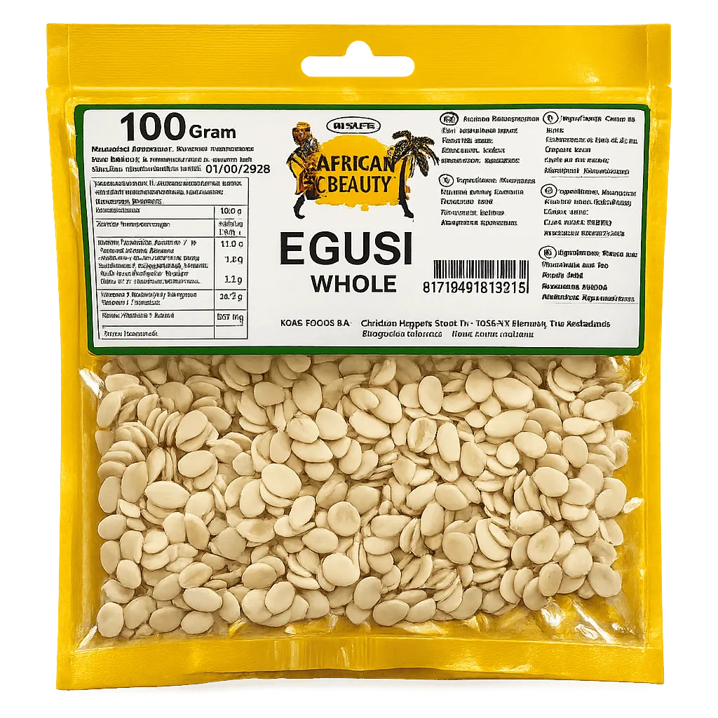 African Beauty Egussi Whole 100g