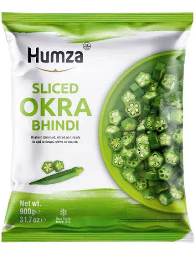 Humza Cut Okra Family Pack 900g