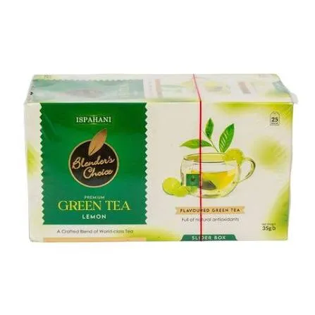 [10035] Ispahani Belenders Choice Premium Green Tea Lemon 35g