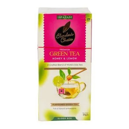 Ispahani Blenders Choice Premium Green Tea Honey & Lemon 35g