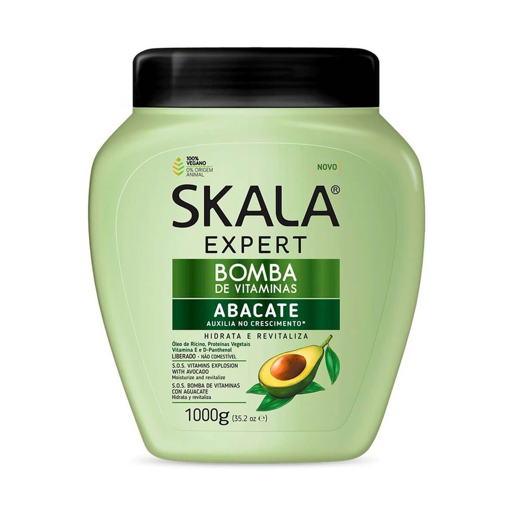 [10117] Skala Expert Abacate Avocado Co-Wash Cream 1000g