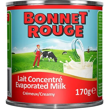 [10212] Bonnet Rouge Evaporated Milk 170g