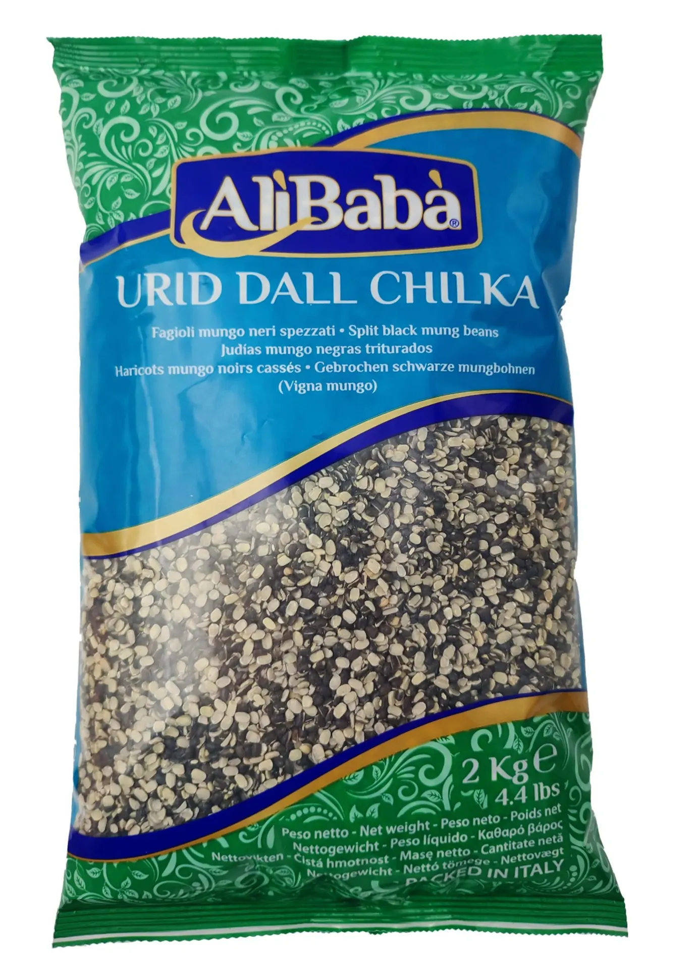 Ali Baba Urid Dall Chilka 2kg