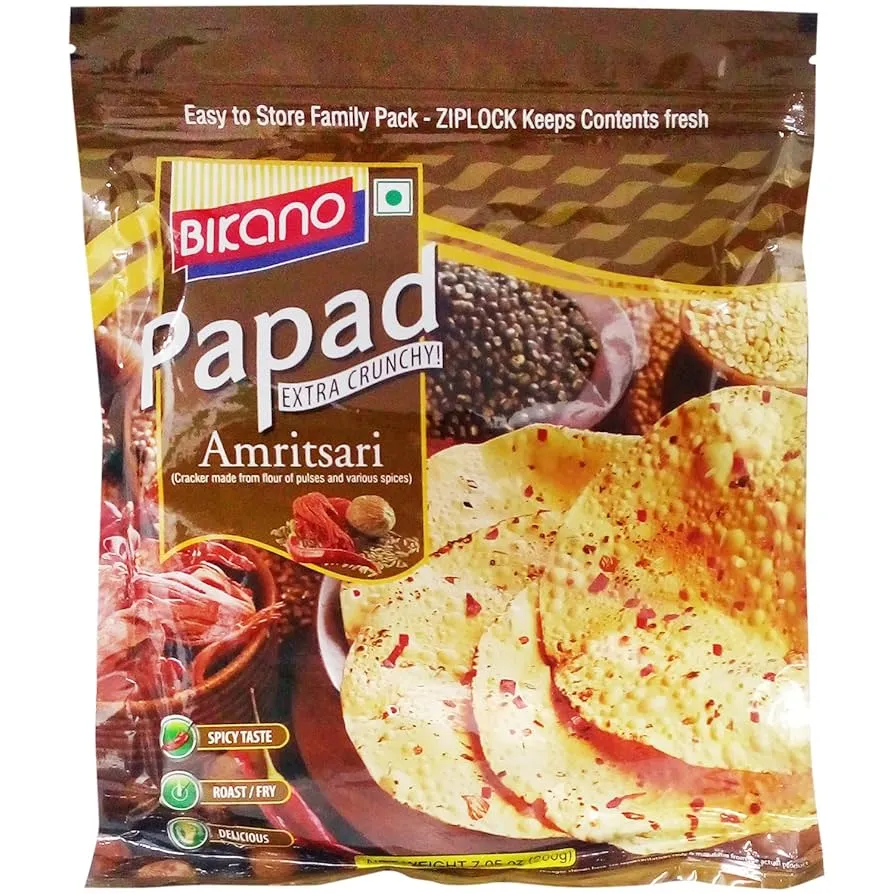 [10335] Bikano Amritsari Papad 200g