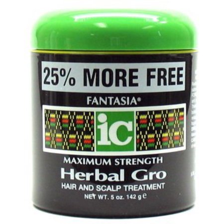 [10500] Fantasia IC Maximum Strength Herbal Gro Hair and Scalp Treatment 142g