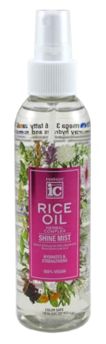 [10507] Fantasia IC Rice Oil Herbal Complex Shine Mist 6 Oz