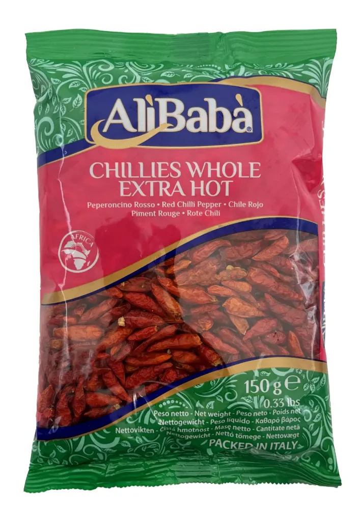 Ali Baba Whole Chilli Extra Hot 150g